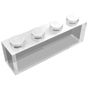 3066 - Brick 1 x 4 without Bottom Tubes