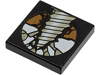 3068px1 - Tile 2 x 2 with Drill Pattern