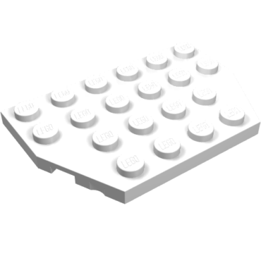 32059 - Wedge, Plate 4 x 6 Cut Corners