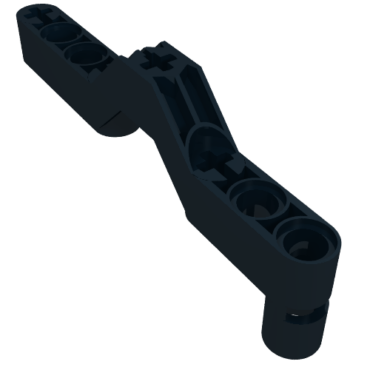 32079 - Technic, Liftarm, Modified Crossover Offset 1 x 9