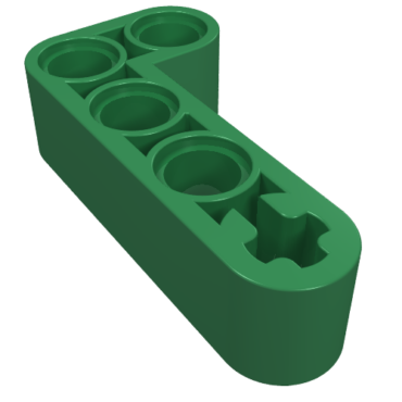32140 - Technic, Liftarm, Modified Bent Thick L-Shape 2 x 4
