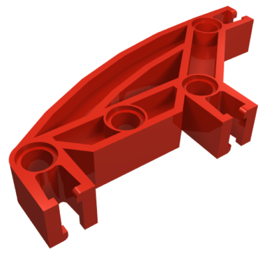 32246 - Znap Beam 8, 4 Holes, 3 Bends, Curved