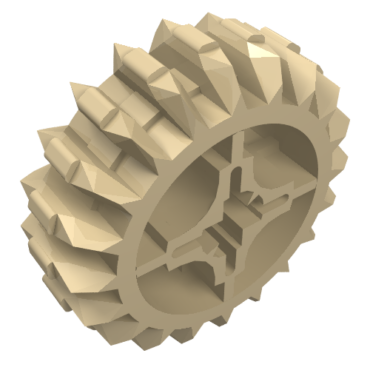 32269 - Technic, Gear 20 Tooth Double Bevel