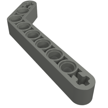 32271 - Technic, Liftarm, Modified Bent Thick 1 x 9 (7 - 3)