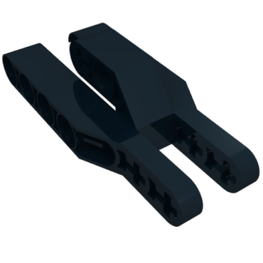 32308 - Technic, Liftarm, Modified Fork 3 x 7 x 2 with 3 Fingers