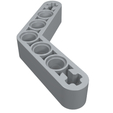 32348 - Technic, Liftarm, Modified Bent Thick 1 x 7 (4 - 4)