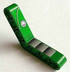 32348pb003L - Technic, Liftarm, Modified Bent Thick 1 x 7 (4 - 4) with Tread Plate and Filler Cap Pattern (Stickers) - Set 8236