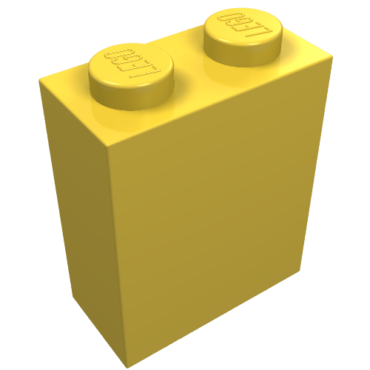 3245b - Brick 1 x 2 x 2 with Inside Axle Holder