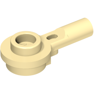 32828 - Bar 1L with 1 x 1 Round Plate with Hollow Stud