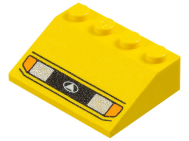 3297px14 - Slope 33 3 x 4 with Headlights Pattern