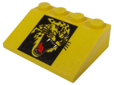 3297px5 - Slope 33 3 x 4 with Roaring Cheetah Head Pattern