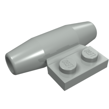 3475a - Engine, Smooth Small, 1 x 2 Side Plate without Axle Holders