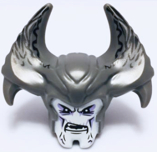 34908pb01 - Large Figure Head with Steppenwolf Pattern