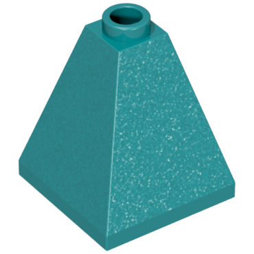 3688 - Slope 75 2 x 2 x 2 Quadruple Convex - Blocked Open Stud or Hollow Stud