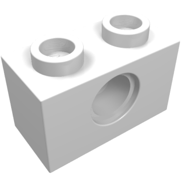 3700 - Technic, Brick 1 x 2 with Hole