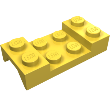 3788 - Vehicle, Mudguard 2 x 4 with Arch Studded