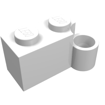 3831 - Hinge Brick 1 x 4 Swivel Base