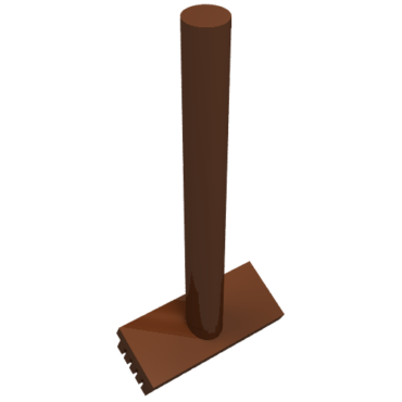 3836 - Minifigure, Utensil Push Broom