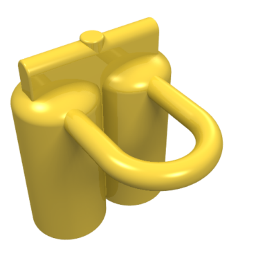 3838 - Minifigure Air Tanks