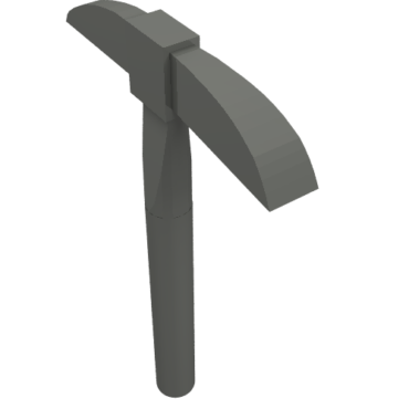 3841 - Minifigure, Utensil Pickaxe