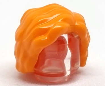 38798 - Minifigure, Hair Short and Bushy, Parted on Left