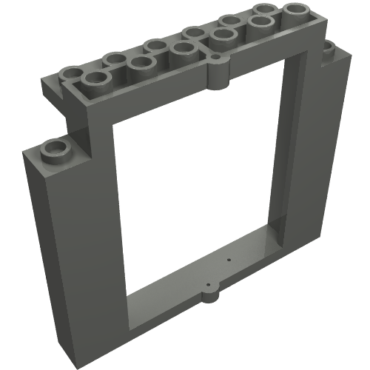 40253 - Door, Frame 2 x 8 x 6 Swivel without Bottom Notches