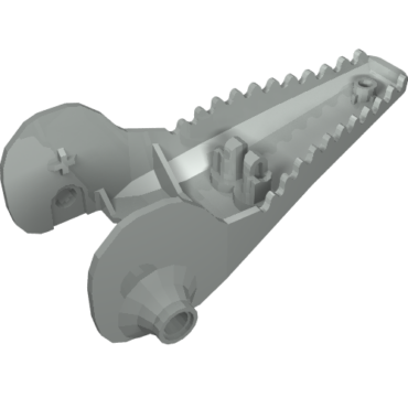 40388 - Dinosaur Head Toothed, Jaw Bottom