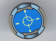 4150px7 - Tile, Round 2 x 2 with Tracking Screen Pattern