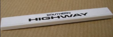 4162pb048 - Tile 1 x 8 with 'SOUTHERN HIGHWAY' Pattern (Sticker) - Set 8147