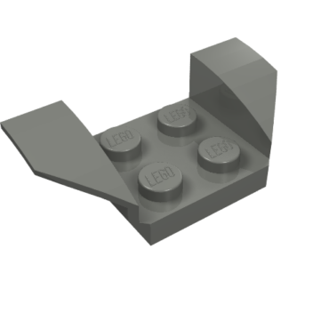 41854 - Vehicle, Mudguard 2 x 4 with Flared Wings