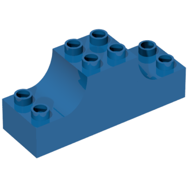 4197 - Duplo, Brick 2 x 6 x 2 Arch Inverted Double