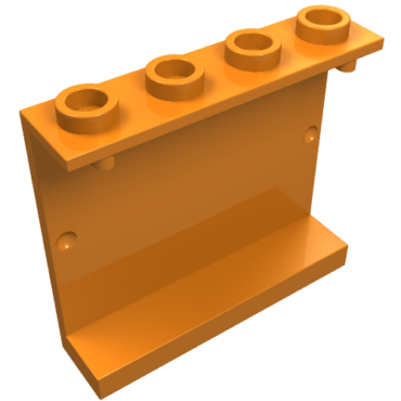 4215b - Panel 1 x 4 x 3 - Hollow Studs