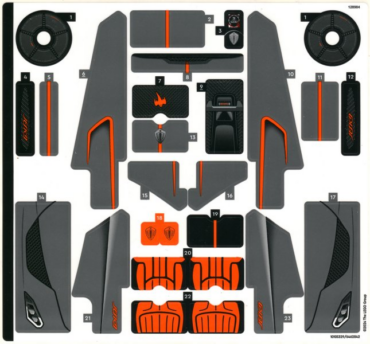 42173stk01 - Sticker Sheet for Set 42173 - (10105329/6462842)