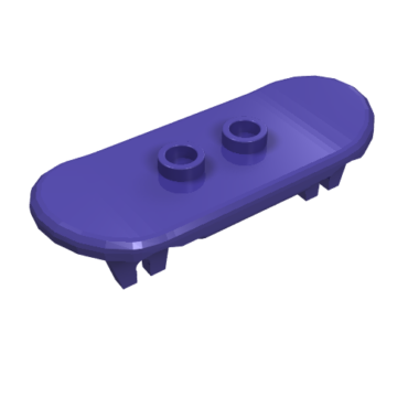 42511 - Minifigure, Utensil Skateboard Deck