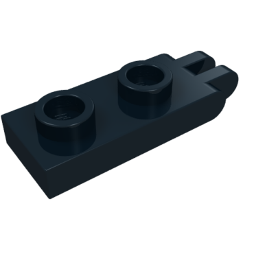 4276b - Hinge Plate 1 x 2 with 2 Fingers on End - Hollow Studs