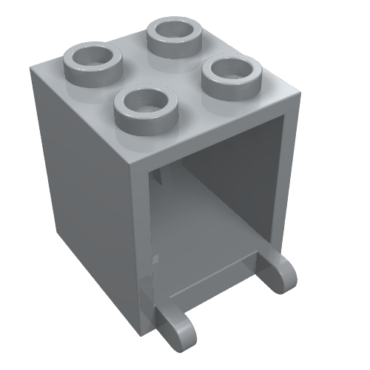 4345 - Container, Box 2 x 2 x 2