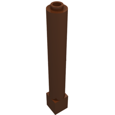 43888 - Support 1 x 1 x 6 Solid Pillar