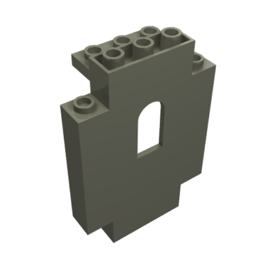 4444 - Panel 2 x 5 x 6 Wall with Window