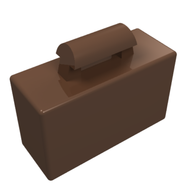 4449 - Minifigure, Utensil Briefcase / Suitcase