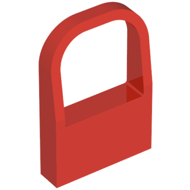 4463 - Fabuland Window 1 x 4 x 5 with Curved Top