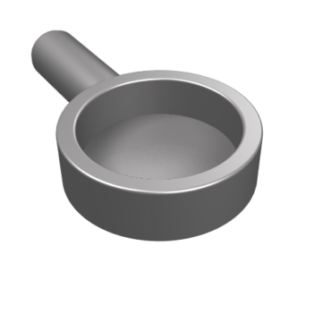 4528 - Minifigure, Utensil Frying Pan