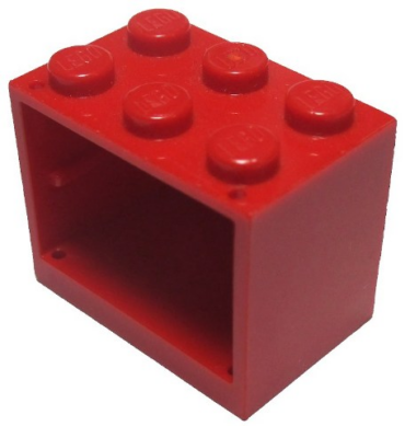 4532a - Container, Cupboard 2 x 3 x 2 - Solid Studs