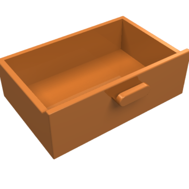 4536 - Container, Cupboard 2 x 3 Drawer