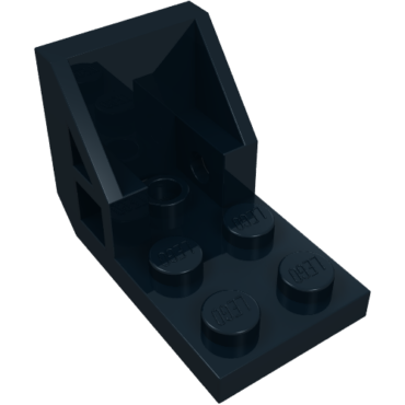 4598 - Bracket 3 x 2 - 2 x 2 Inverted (Space Seat)