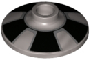 4740pb022 - Dish 2 x 2 Inverted (Radar) with Black Trapezoids Hubcap Pattern
