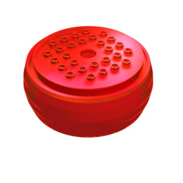 47674 - Container, X-Pod Barrel Section 10 x 10 x 3 1/3