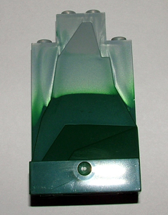 47847pb003 - Rock Panel 2 x 4 x 6 with Marbled Dark Green Pattern