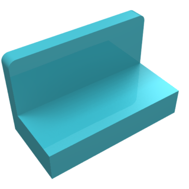 4865b - Panel 1 x 2 x 1 with Rounded Corners