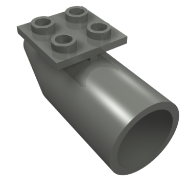 4868b - Engine, Smooth Large, 2 x 2 Thin Top Plate
