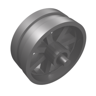 50862 - Wheel 15mm D. x 6mm City Motorcycle